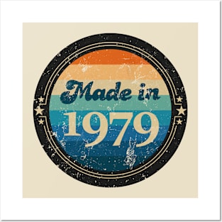 Retro Vintage Made In 1979 Posters and Art